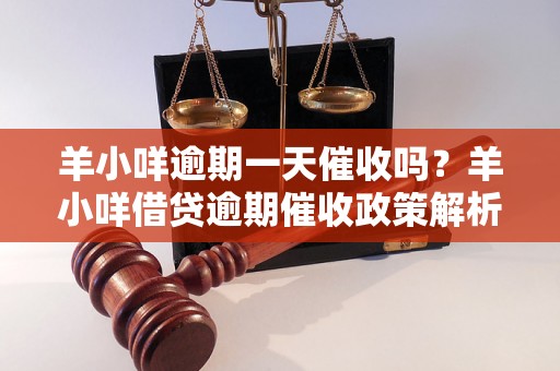 羊小咩逾期一天催收吗？羊小咩借贷逾期催收政策解析