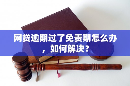 网贷逾期过了免责期怎么办，如何解决？