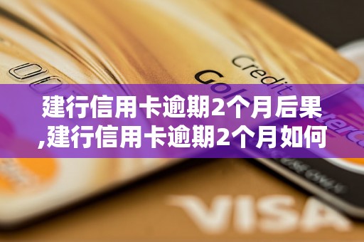 建行信用卡逾期2个月后果,建行信用卡逾期2个月如何处理