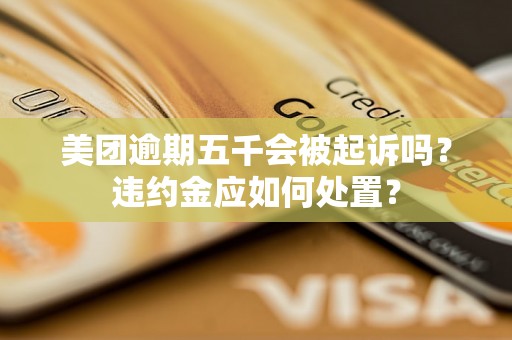 美团逾期五千会被起诉吗？违约金应如何处置？