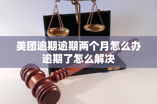 美团逾期逾期两个月怎么办逾期了怎么解决