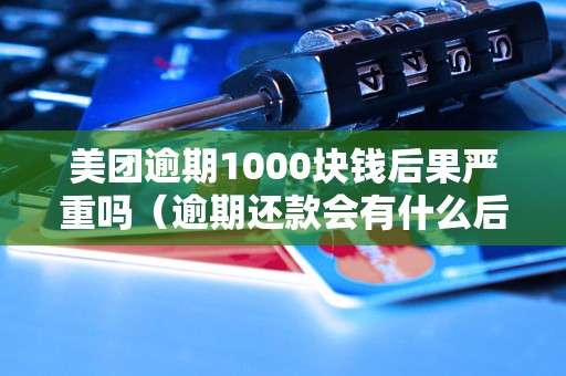 美团逾期1000块钱后果严重吗（逾期还款会有什么后果）