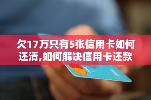 欠17万只有5张信用卡如何还清,如何解决信用卡还款问题