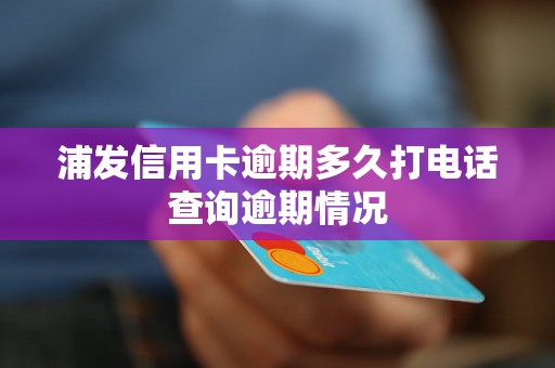 浦发信用卡逾期多久打电话查询逾期情况