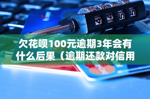 欠花呗100元逾期3年会有什么后果（逾期还款对信用记录的影响）