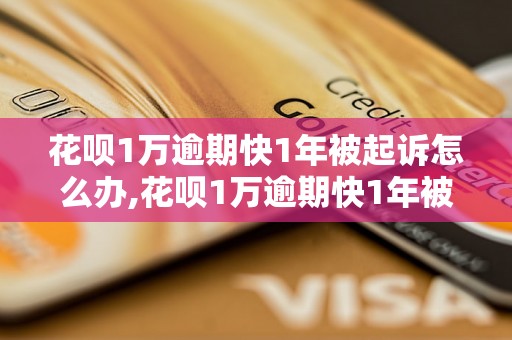 花呗1万逾期快1年被起诉怎么办,花呗1万逾期快1年被起诉后果严重吗