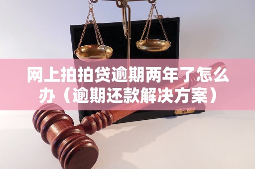 网上拍拍贷逾期两年了怎么办（逾期还款解决方案）