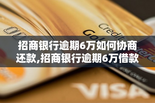 招商银行逾期6万如何协商还款,招商银行逾期6万借款怎么解决