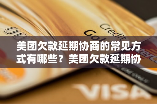 美团欠款延期协商的常见方式有哪些？美团欠款延期协商流程详解