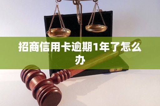 招商信用卡逾期1年了怎么办