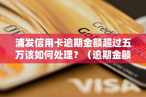 浦发信用卡逾期金额超过五万该如何处理？（逾期金额超过五万的信用卡后果及解决方法）