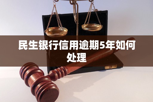 民生银行信用逾期5年如何处理