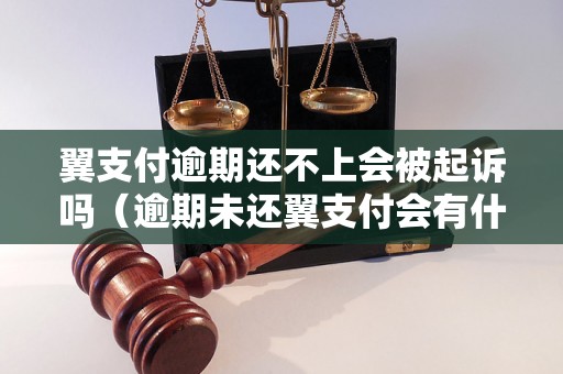 翼支付逾期还不上会被起诉吗（逾期未还翼支付会有什么后果）