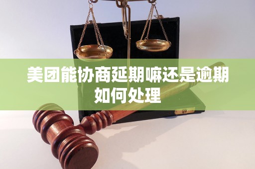 美团能协商延期嘛还是逾期如何处理