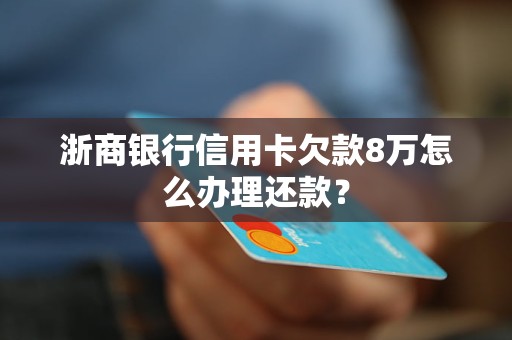 浙商银行信用卡欠款8万怎么办理还款？