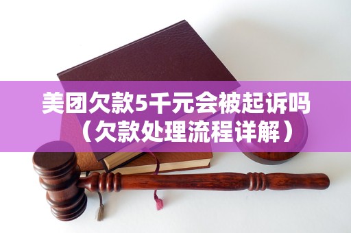 美团欠款5千元会被起诉吗（欠款处理流程详解）