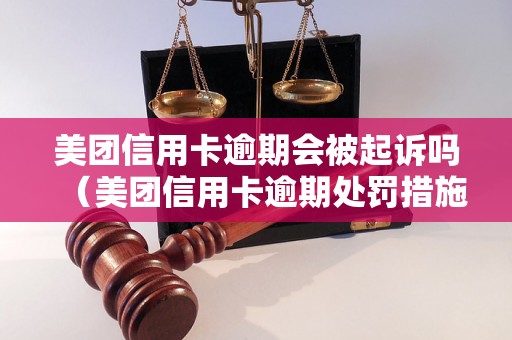 美团信用卡逾期会被起诉吗（美团信用卡逾期处罚措施详解）