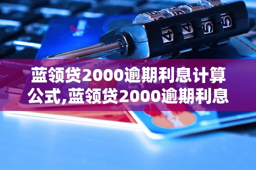 蓝领贷2000逾期利息计算公式,蓝领贷2000逾期利息怎么算