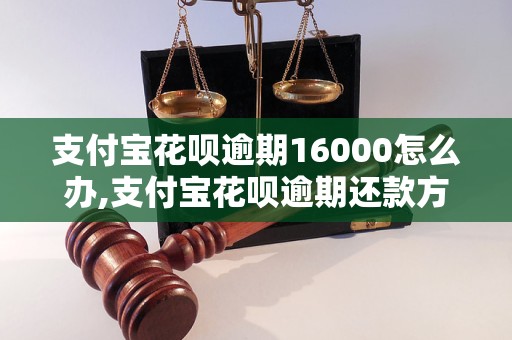 支付宝花呗逾期16000怎么办,支付宝花呗逾期还款方法