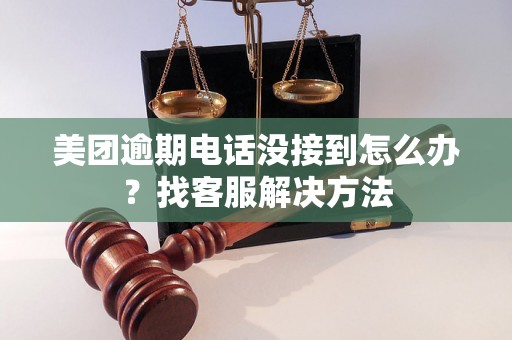 美团逾期电话没接到怎么办？找客服解决方法