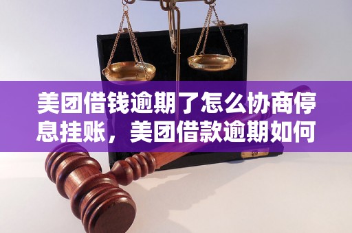 美团借钱逾期了怎么协商停息挂账，美团借款逾期如何处理