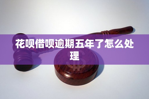 花呗借呗逾期五年了怎么处理