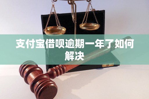 支付宝借呗逾期一年了如何解决