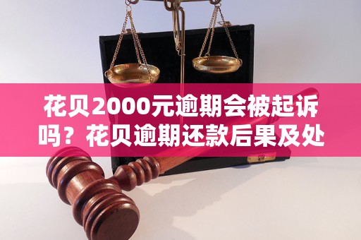 花贝2000元逾期会被起诉吗？花贝逾期还款后果及处理方式解析