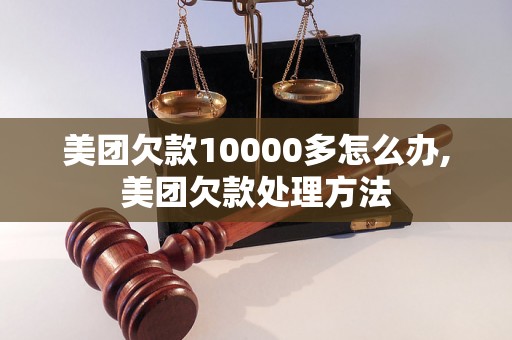 美团欠款10000多怎么办,美团欠款处理方法