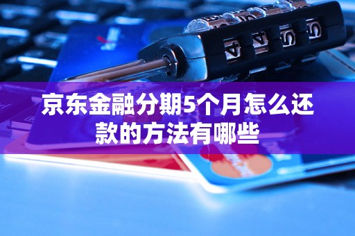 京东金融分期5个月怎么还款的方法有哪些