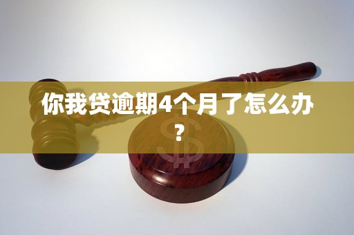 你我贷逾期4个月了怎么办？