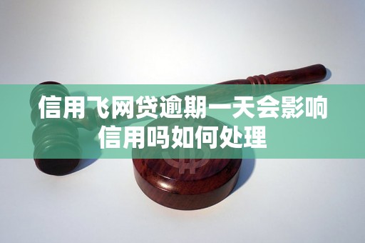 信用飞网贷逾期一天会影响信用吗如何处理