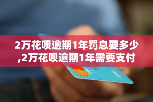 2万花呗逾期1年罚息要多少,2万花呗逾期1年需要支付多少罚金