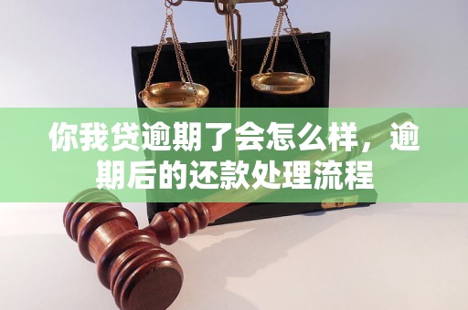 你我贷逾期了会怎么样，逾期后的还款处理流程