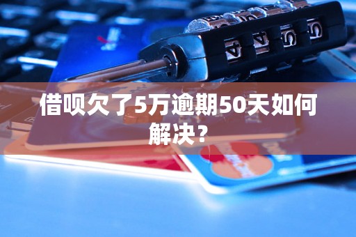 借呗欠了5万逾期50天如何解决？