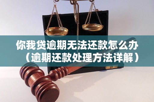 你我贷逾期无法还款怎么办（逾期还款处理方法详解）