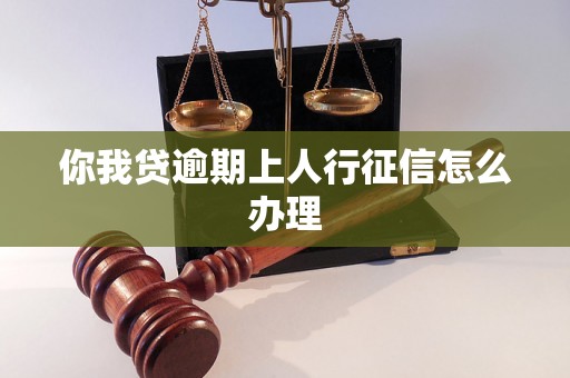 你我贷逾期上人行征信怎么办理