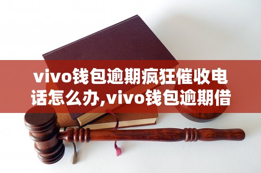 vivo钱包逾期疯狂催收电话怎么办,vivo钱包逾期借款如何处理