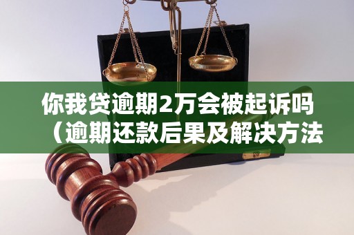 你我贷逾期2万会被起诉吗（逾期还款后果及解决方法）