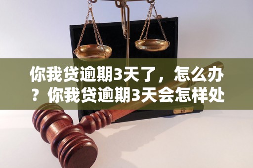 你我贷逾期3天了，怎么办？你我贷逾期3天会怎样处理？