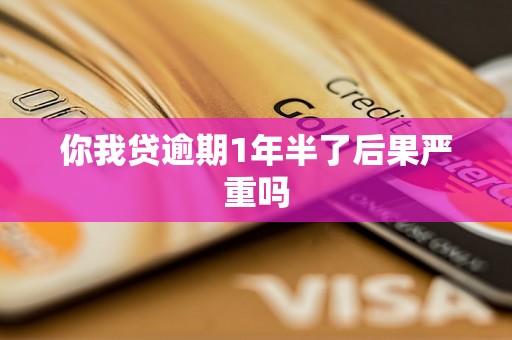 你我贷逾期1年半了后果严重吗