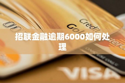 招联金融逾期6000如何处理