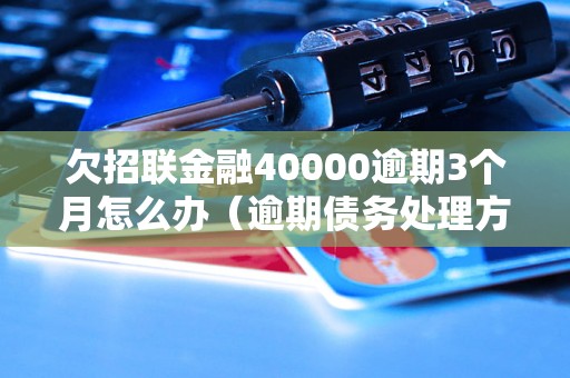 欠招联金融40000逾期3个月怎么办（逾期债务处理方法详解）