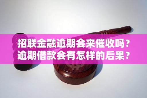 招联金融逾期会来催收吗？逾期借款会有怎样的后果？