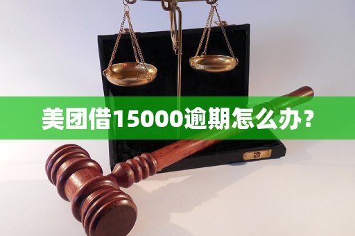 美团借15000逾期怎么办？