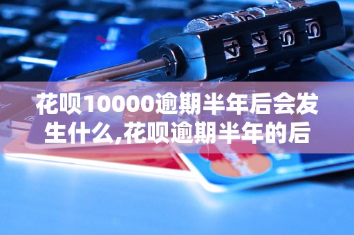 花呗10000逾期半年后会发生什么,花呗逾期半年的后果