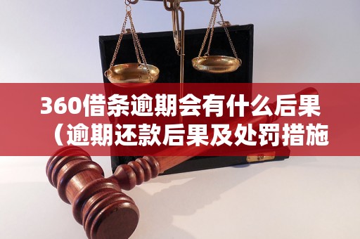 360借条逾期会有什么后果（逾期还款后果及处罚措施解析）