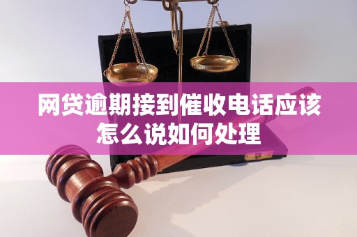 网贷逾期接到催收电话应该怎么说如何处理