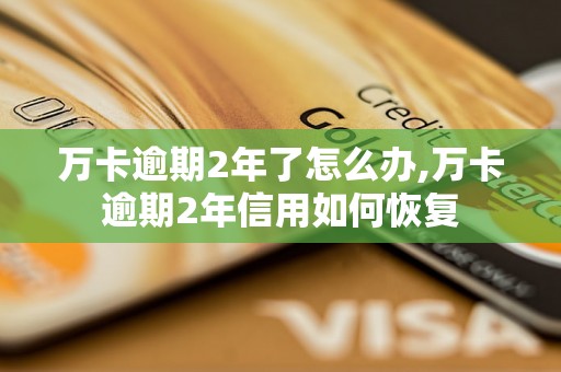 万卡逾期2年了怎么办,万卡逾期2年信用如何恢复