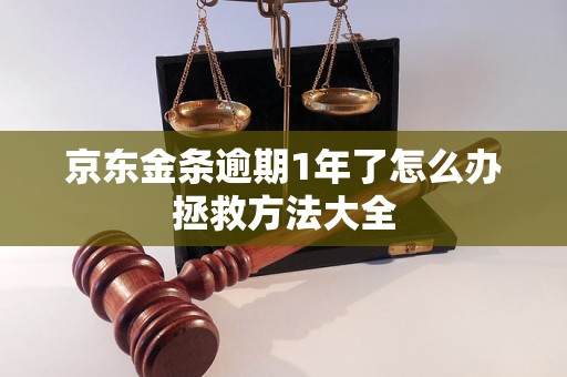 京东金条逾期1年了怎么办拯救方法大全